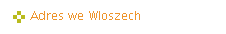 Adres we Wloszech